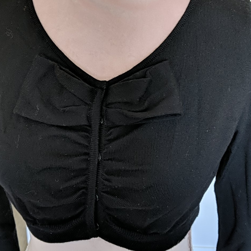 Authentic Moschino Cheap and Chic bolero cardigan